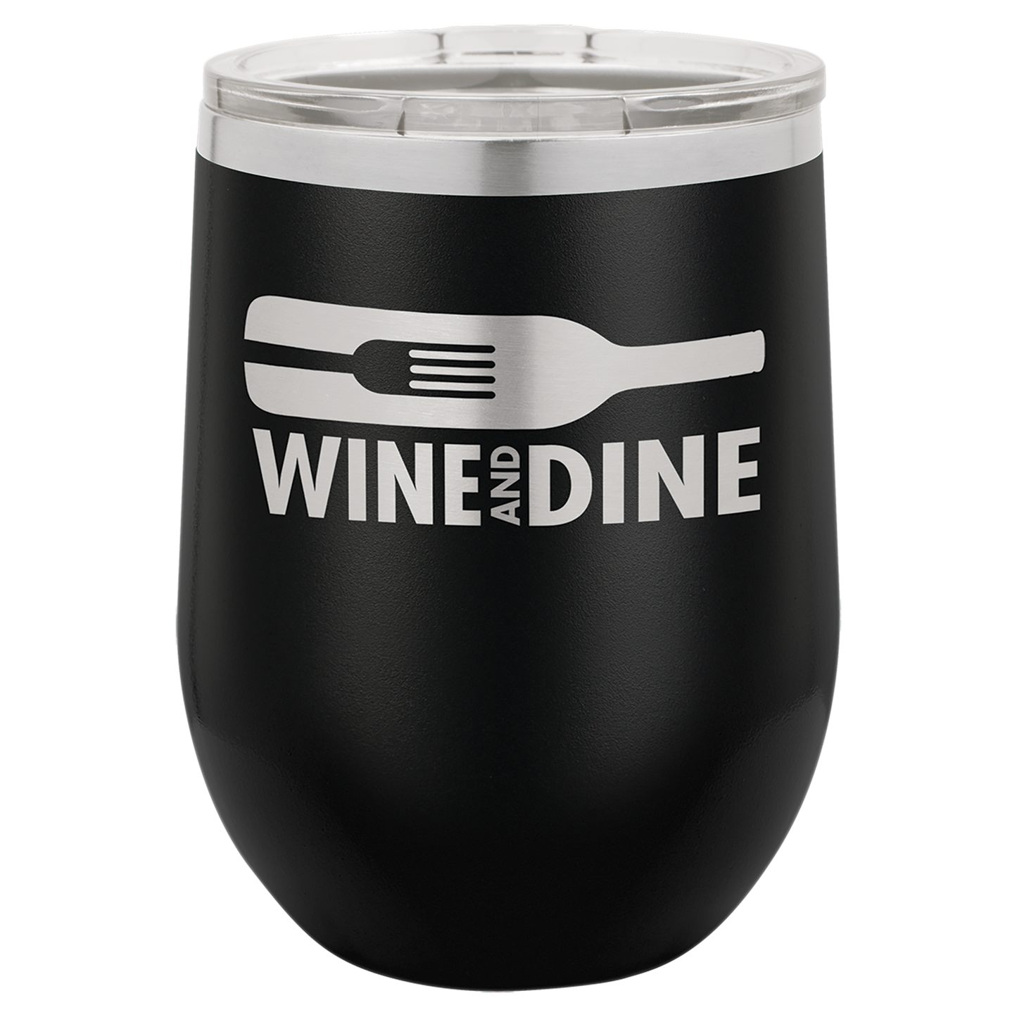 12oz Stainless Steel Wine Tumbler