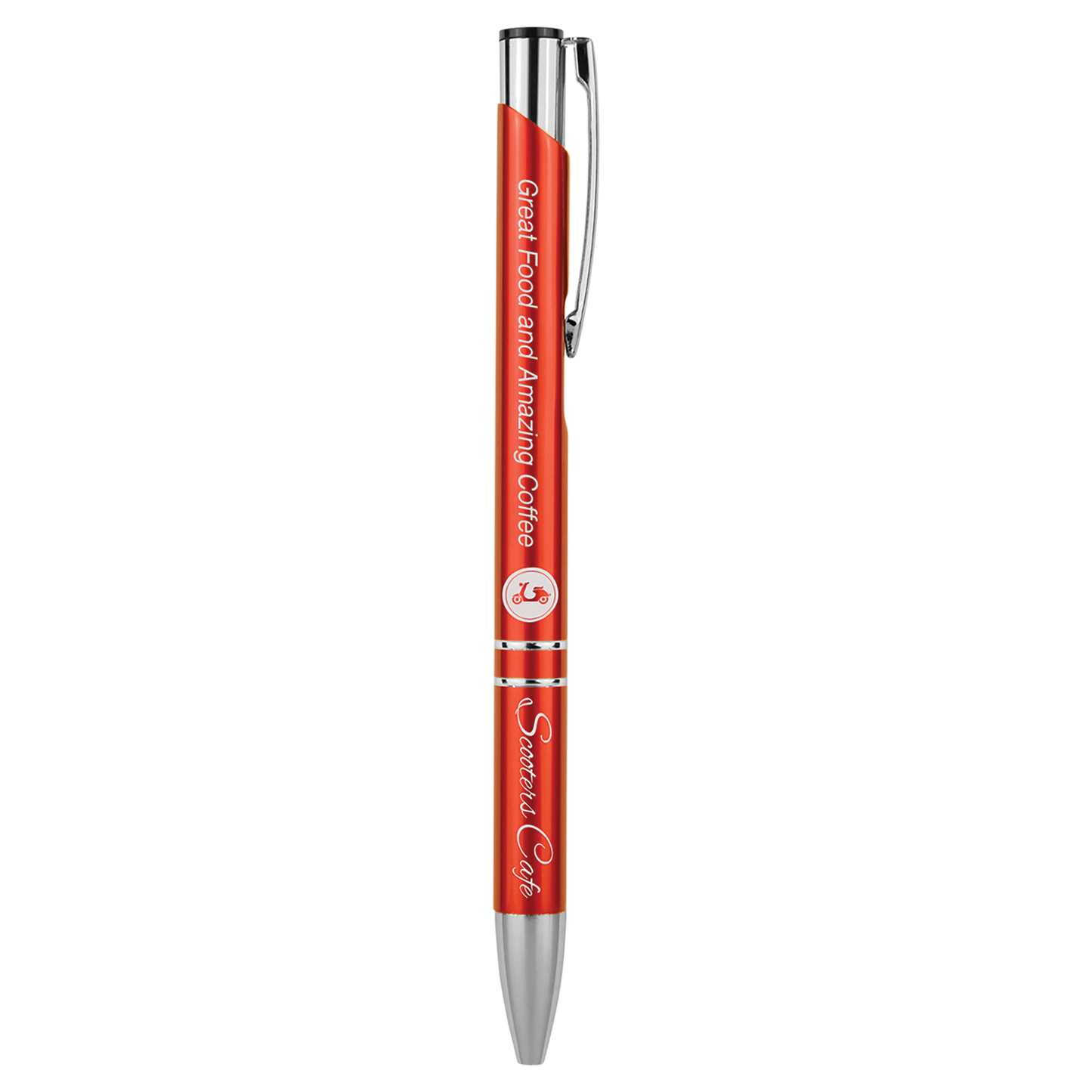 Aluminum Engravable  Click Top Pen